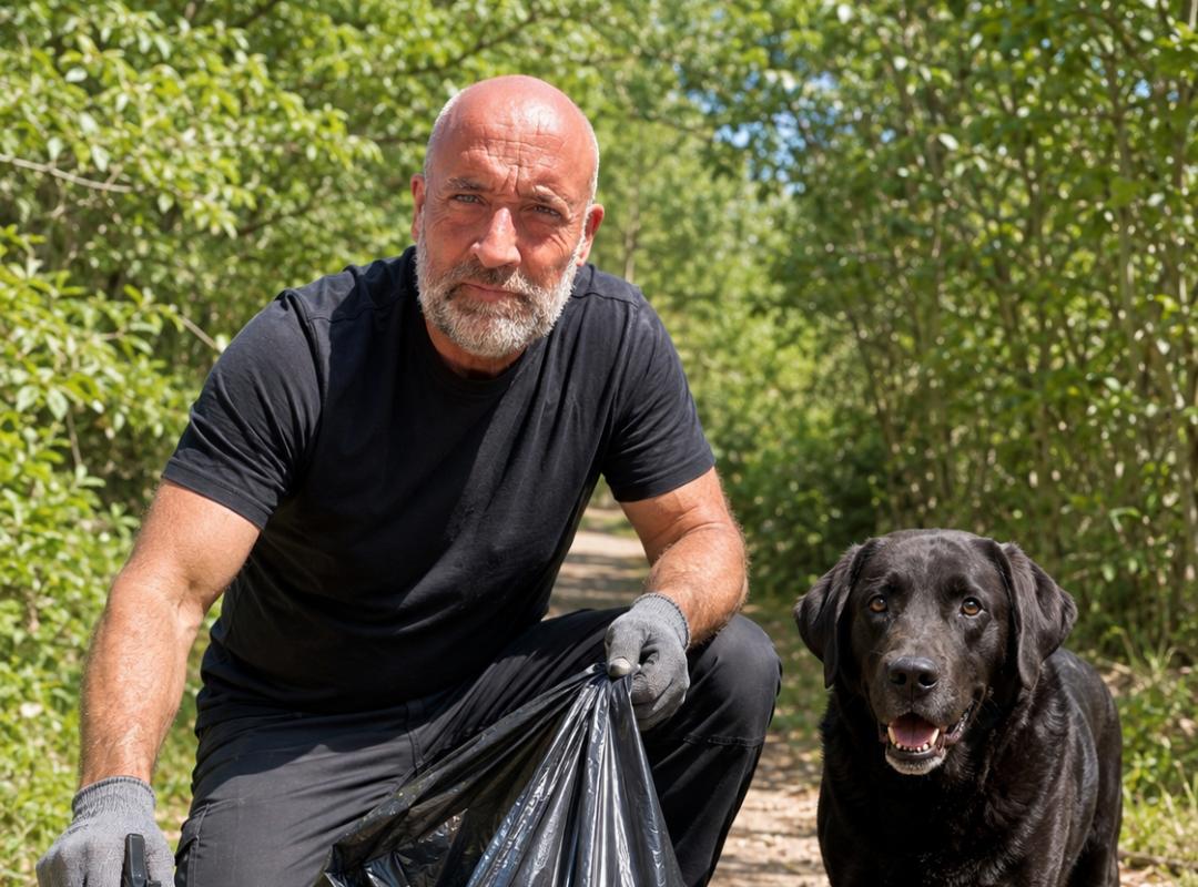 Alex met hond Joy