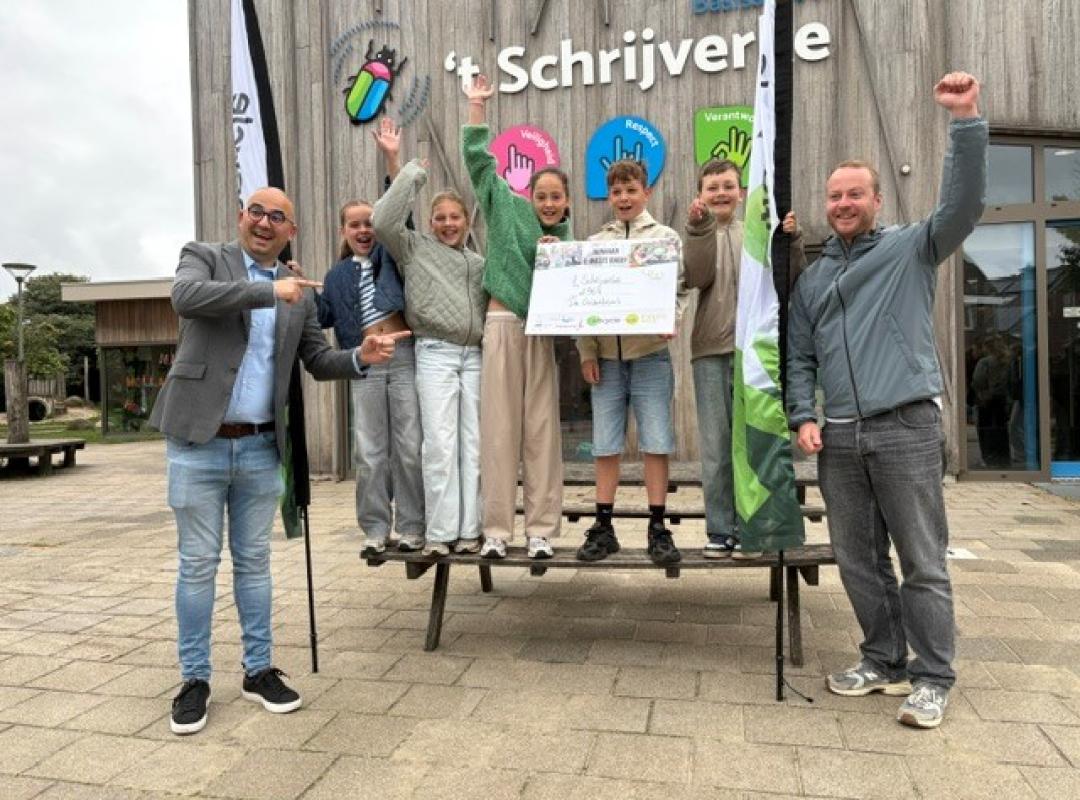 Winnaars van de E-waste race