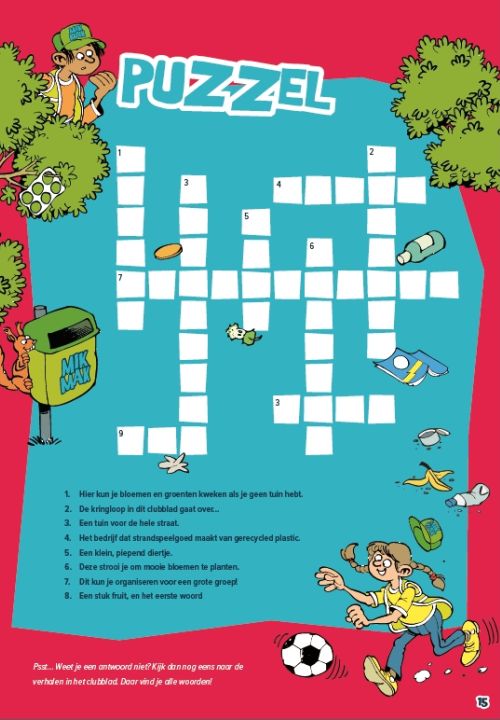 Kruiswoordpuzzel 