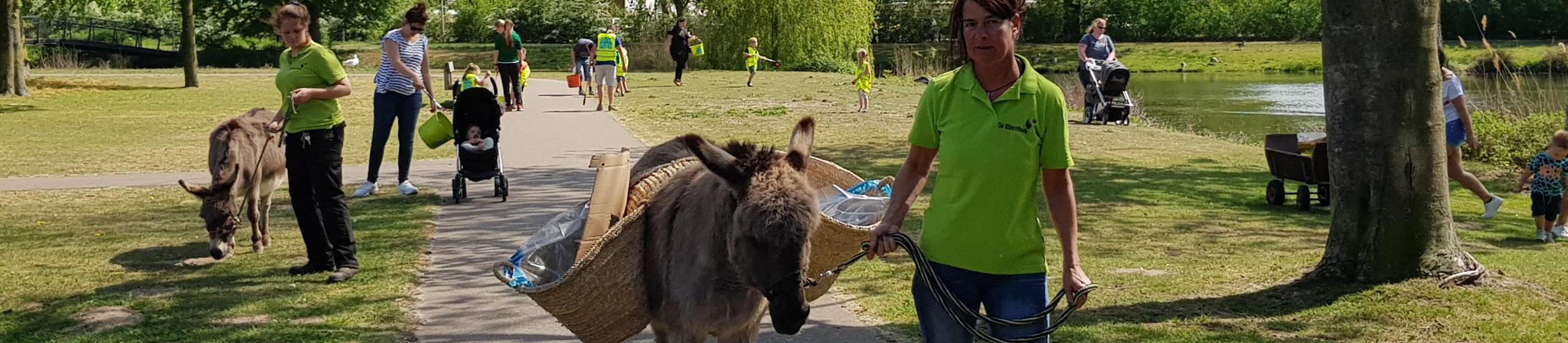 Zwerfafval prikken met meneer Gijs